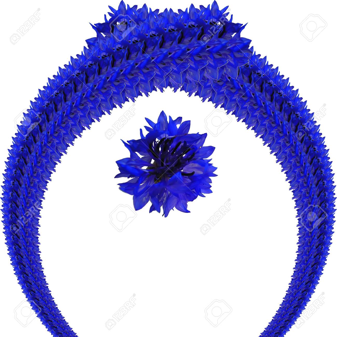 Pequena Flor Solitaria En Color Azul Indigo Fotos Retratos Imagenes Y Fotografia De Archivo Libres De Derecho Image 4713512