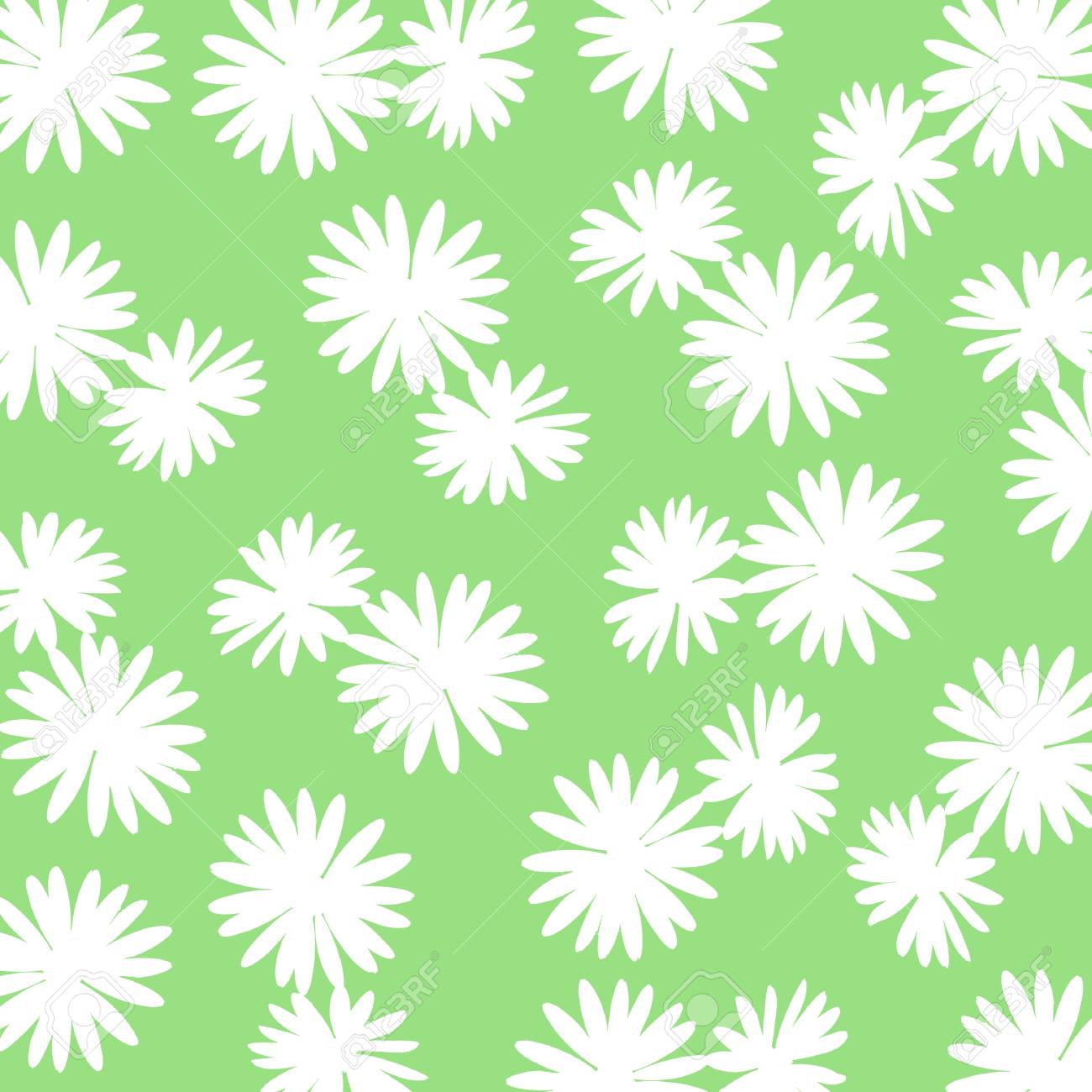 white flowery background over green stock photo picture and royalty