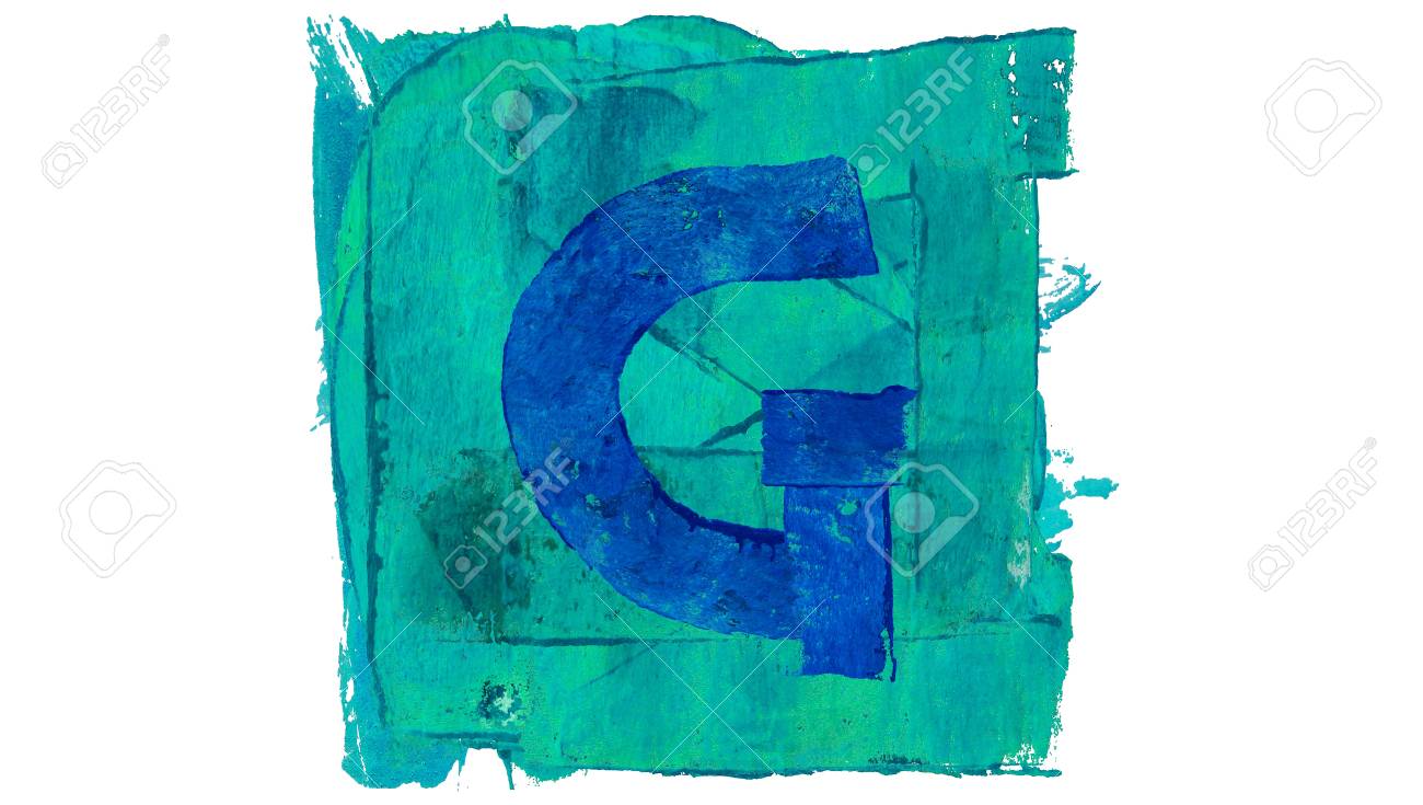 Lettre G Signe Sur La Couleur Bleu Peinture Carr Banque D Images Et Lettre G Signe Sur La Couleur Bleu Peinture Carr Banque D Images Et