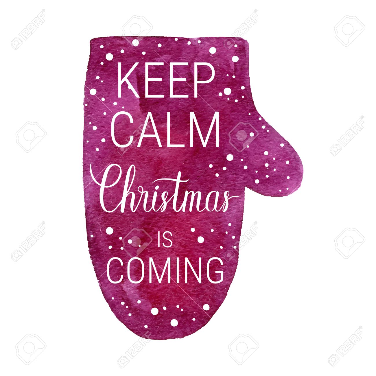 keep calm and christmas is coming poster vector winter holidays christmas letter backgrounds