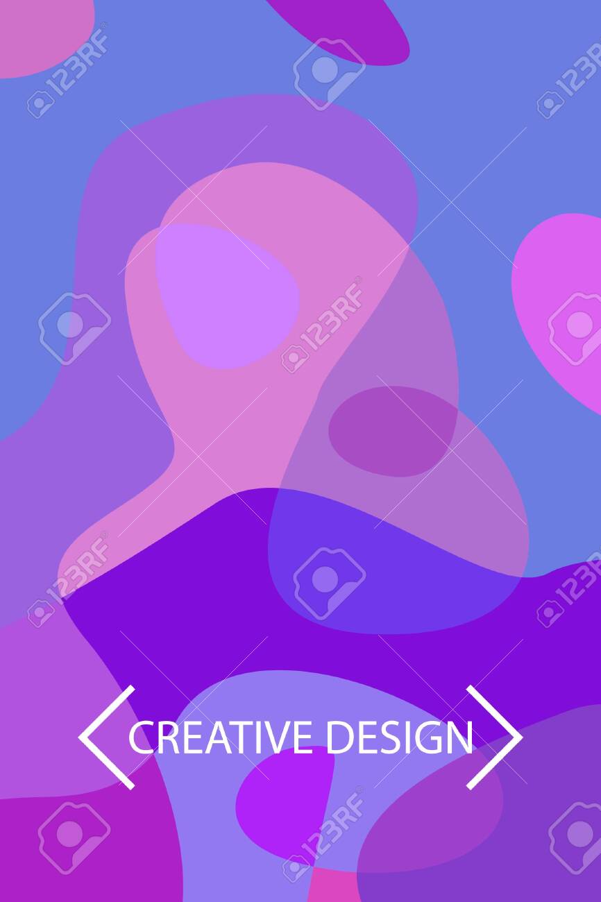 Modern Brochure Covers Futuristic Design Abstract Diffuse