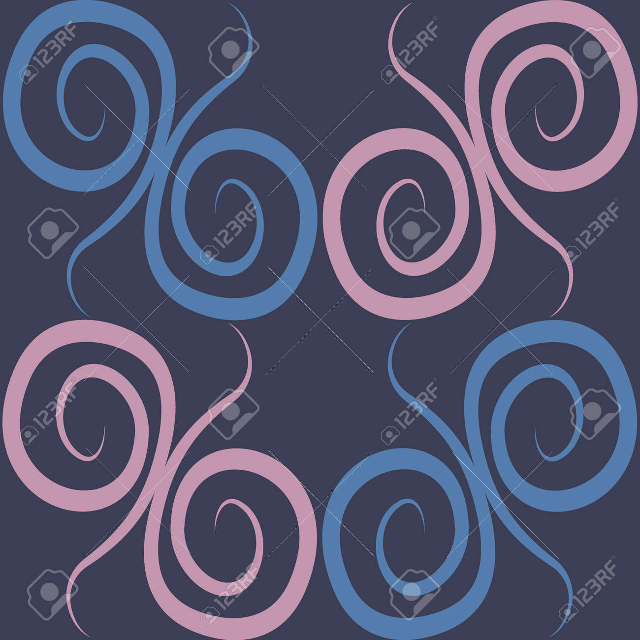 Seamless texture, pattern on a square background - colored curls. Abstraction. Background for a website or blog, wallpaper, textiles, packaging. - 167836006 Seamless texture, pattern on a square background - colored curls. Abstraction. Background for a website or blog, wallpaper, textiles, packaging. - 167836006