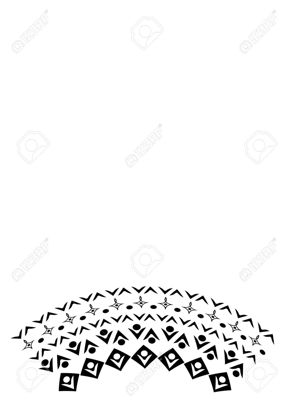 Black and white minimalism, graphics. Illustration - frame of lace. Design elements for book cover, notepad, phone screensaver. postcard. - 170610124 Black and white minimalism, graphics. Illustration - frame of lace. Design elements for book cover, notepad, phone screensaver. postcard. - 170610124