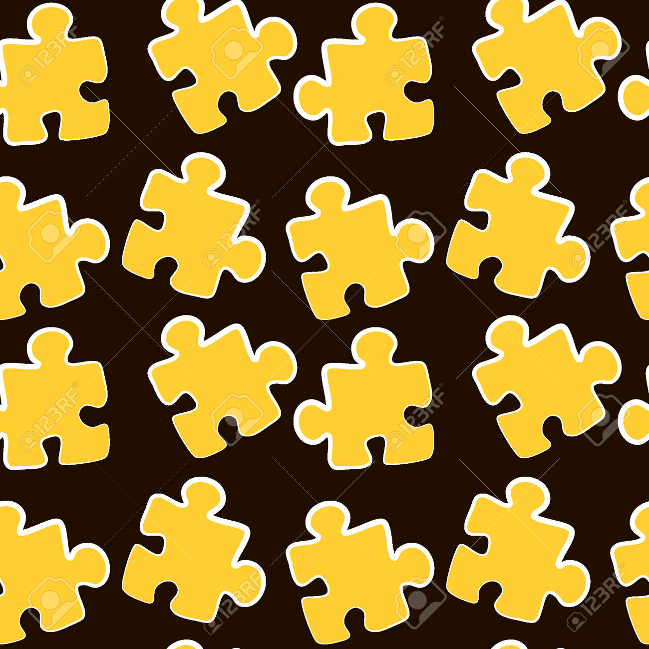 Illustration - Seamless texture, pattern - puzzles. Minimalism, pastiche. Background for a website or blog, wallpaper, textiles or packaging. - 170610130 Illustration - Seamless texture, pattern - puzzles. Minimalism, pastiche. Background for a website or blog, wallpaper, textiles or packaging. - 170610130