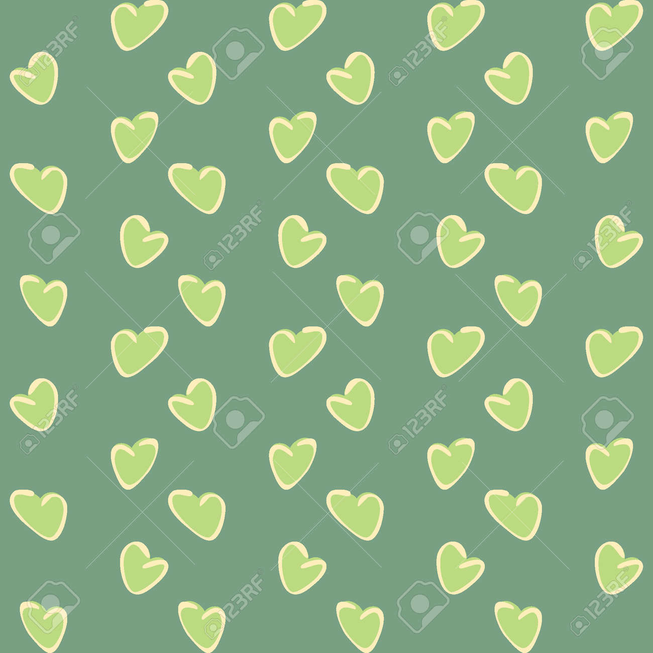 Seamless pattern, endless texture on a square background - stylized hearts - color graphics. A fabulous world of love. Surreal. Design elements. Background for website, blog, wallpaper, textiles, packaging. - 170357317 Seamless pattern, endless texture on a square background - stylized hearts - color graphics. A fabulous world of love. Surreal. Design elements. Background for website, blog, wallpaper, textiles, packaging. - 170357317