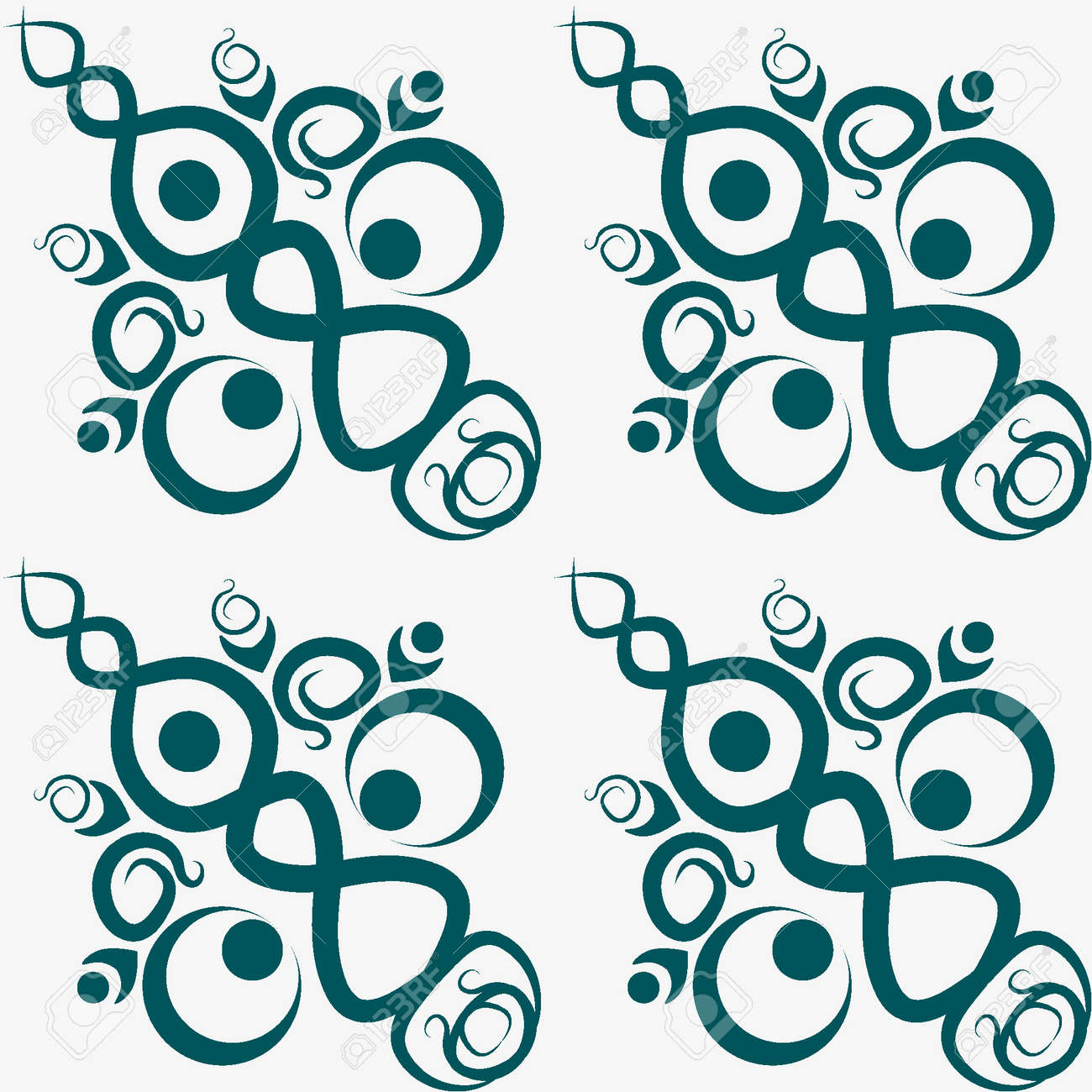Seamless pattern, endless texture on a square background - stylized ethnic pattern - graphics. A fabulous world. Oriental motifs, tiles. Design elements. Background for website, blog, wallpaper, textiles, packaging. - 170357326 Seamless pattern, endless texture on a square background - stylized ethnic pattern - graphics. A fabulous world. Oriental motifs, tiles. Design elements. Background for website, blog, wallpaper, textiles, packaging. - 170357326