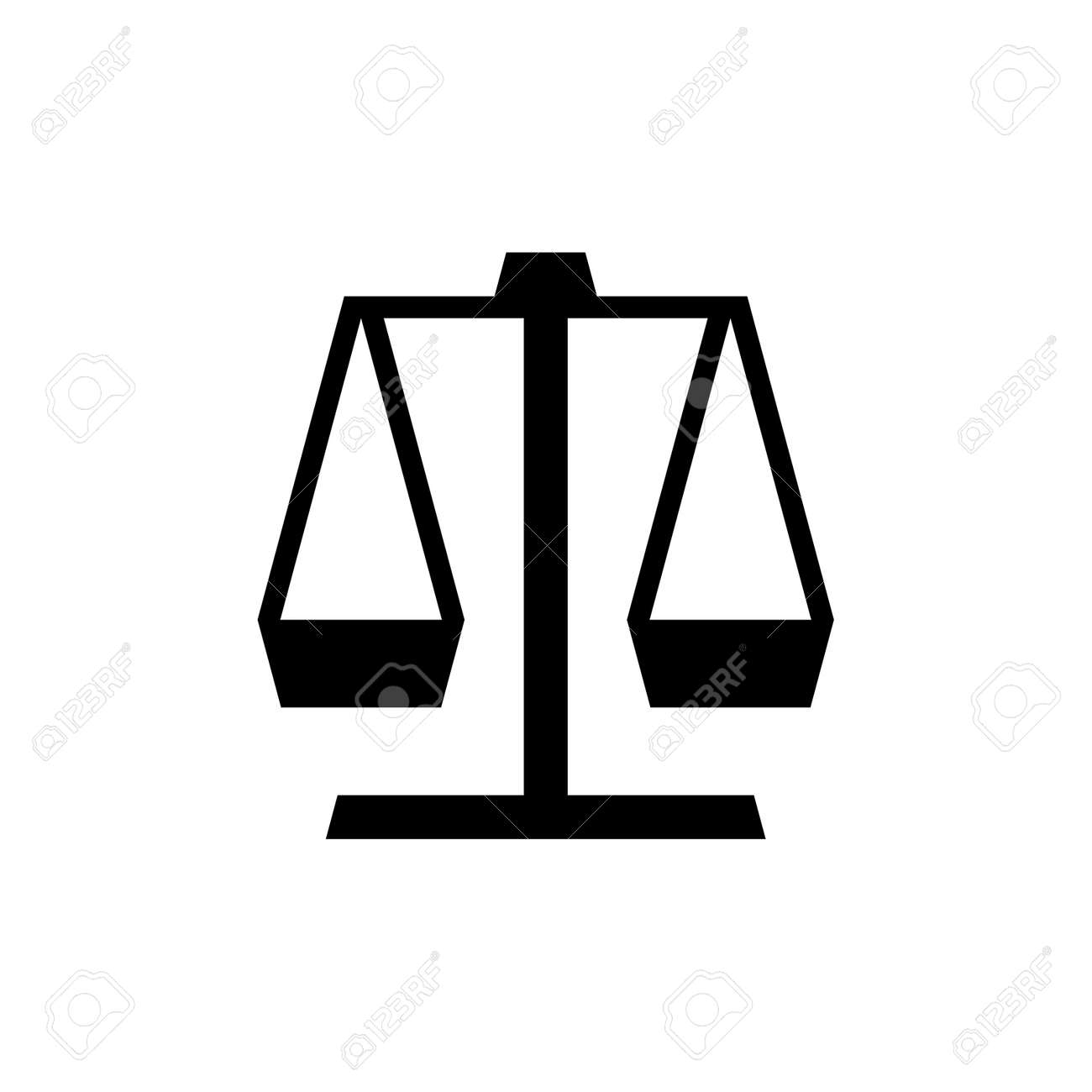 Justice law . Icon design. Template elements - 152089571 Justice law . Icon design. Template elements - 152089571