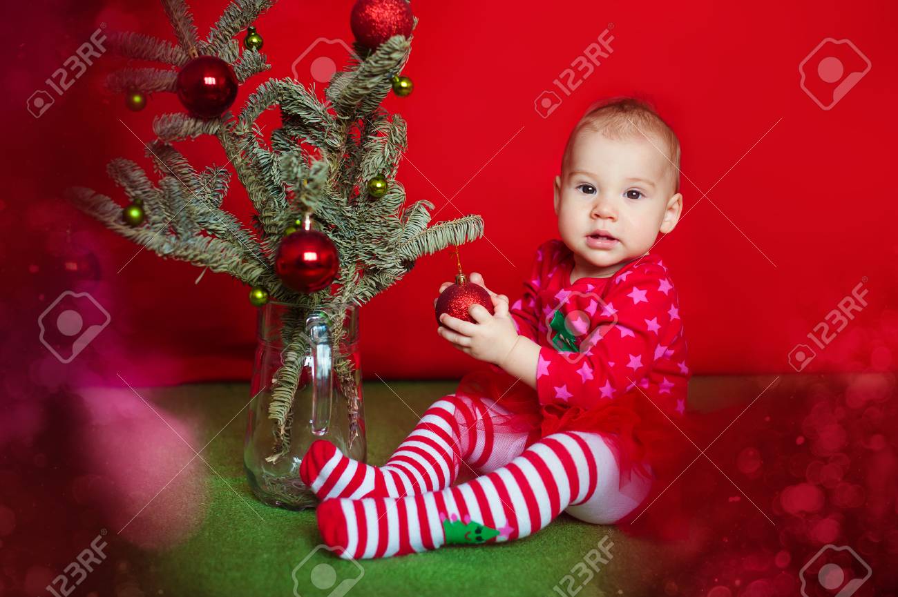 little girl christmas tights