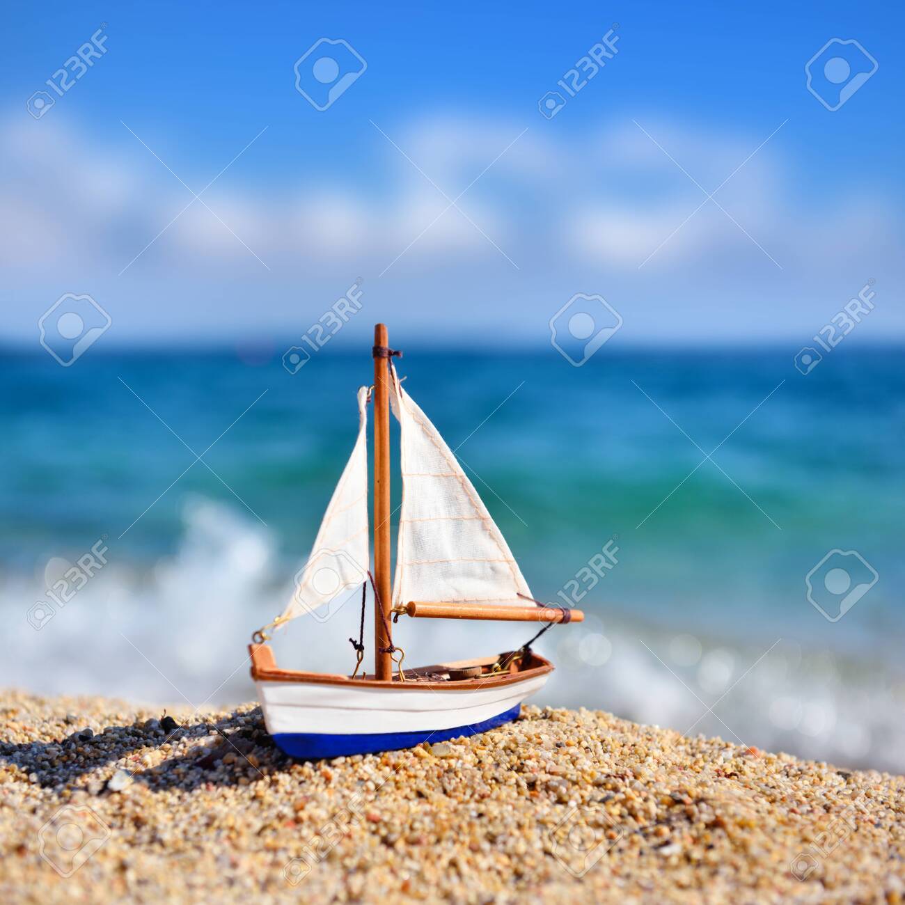 toy sailboat