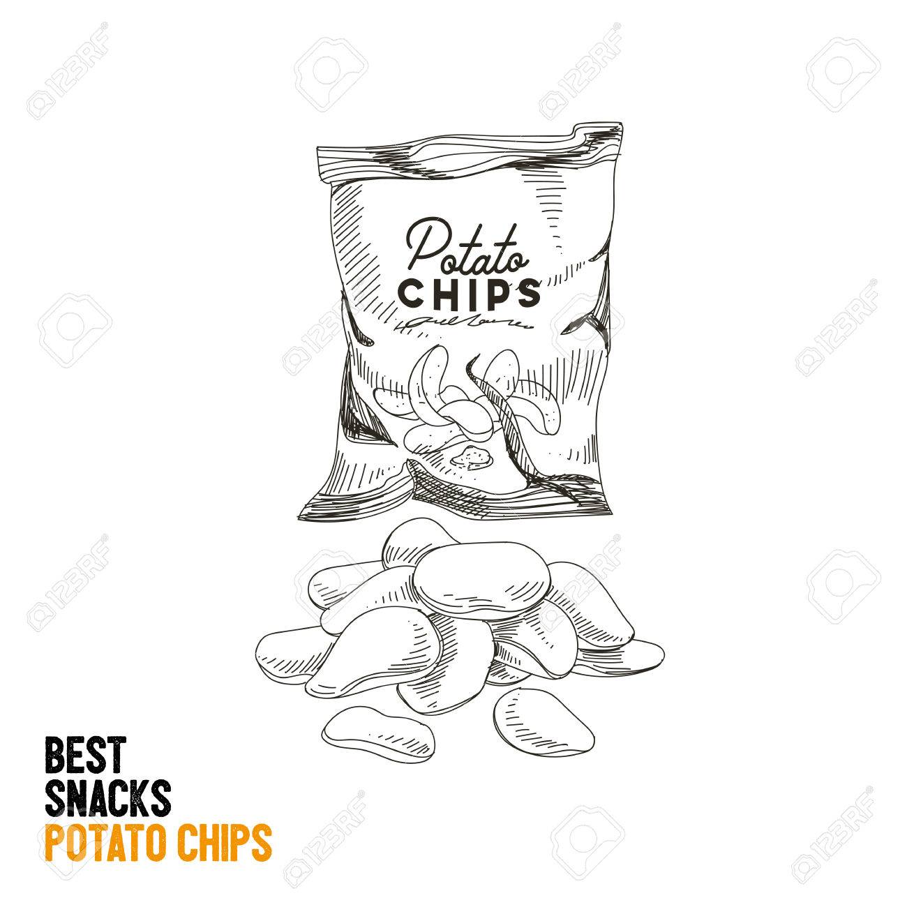 Featured image of post Drawing Of Potato Chips Drawing tutorials of potato chips