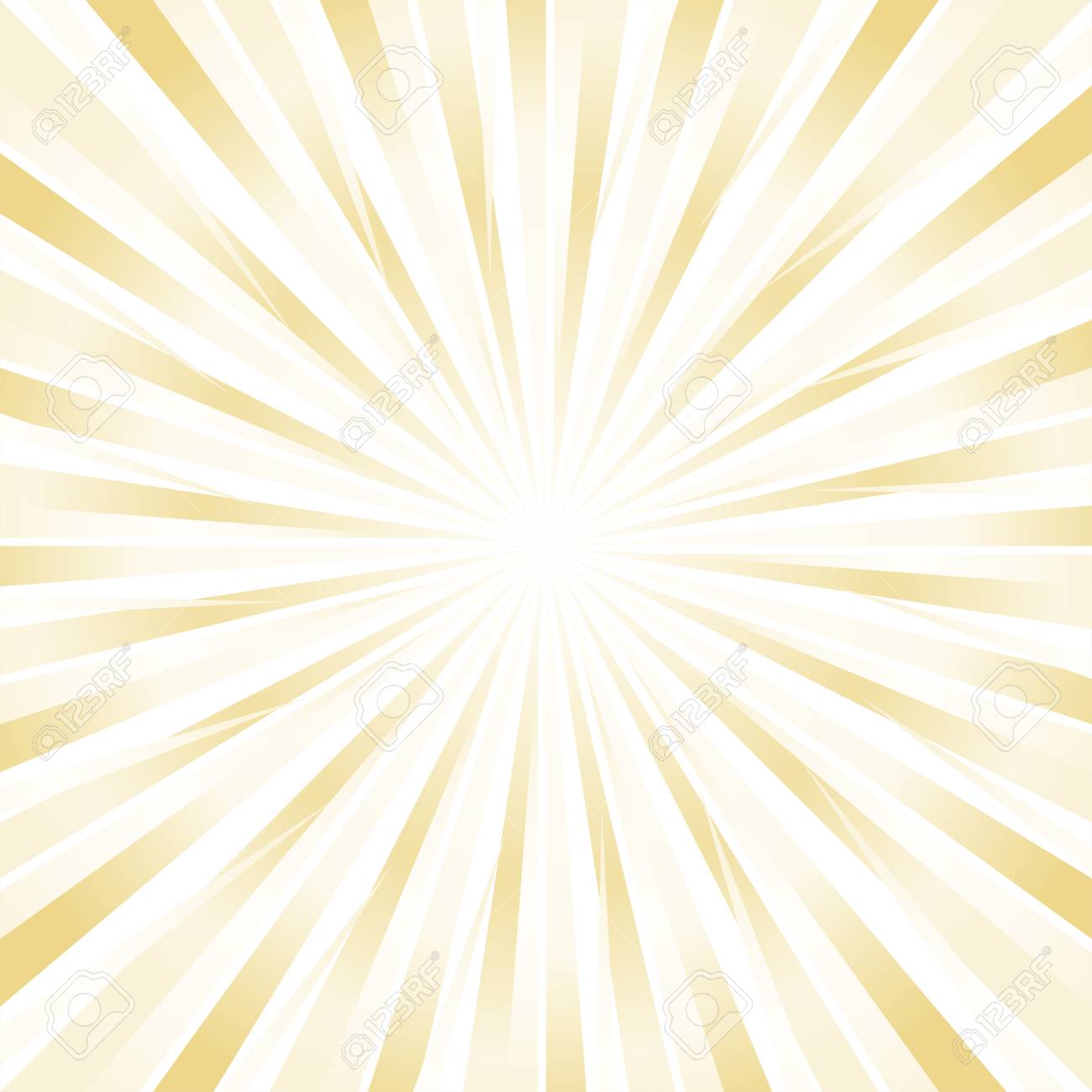 abstract light yellow gold rays background square vector eps gold rays