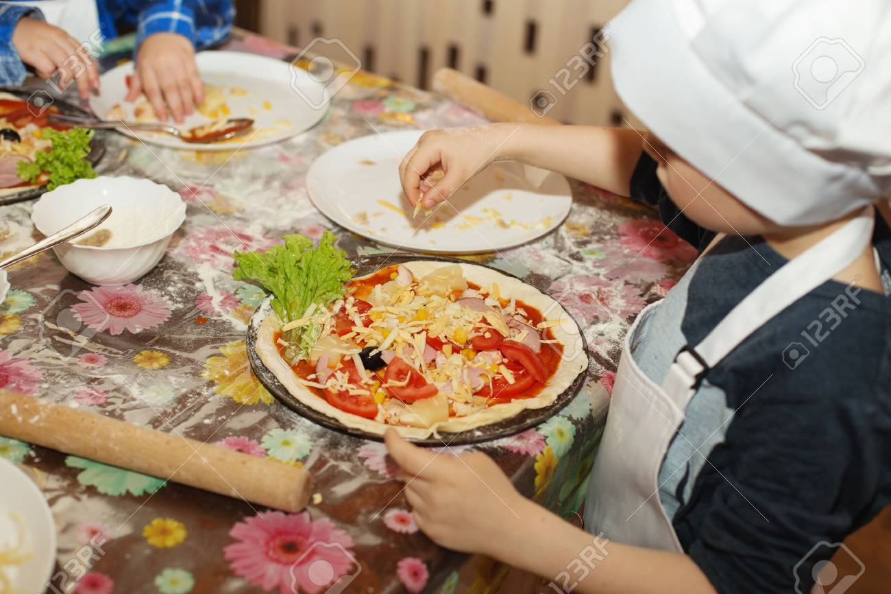 Cooking Italian Pizza photo