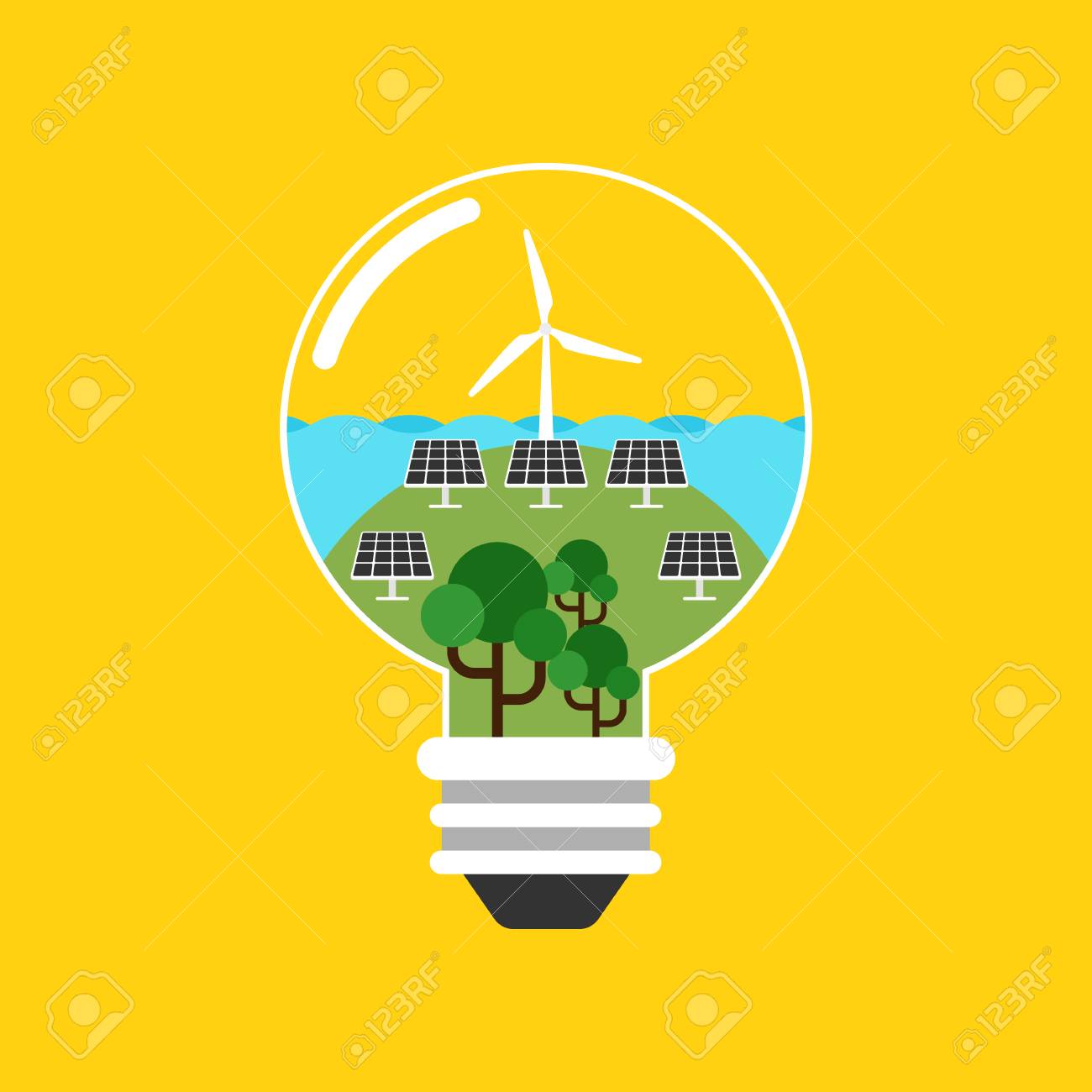 Renewable Energy Concept Flat Design Vector Illustration Royalty Free Cliparts Vectors And Stock Illustration Image Renewable Energy Concept Flat Design Vector Illustration Royalty Free Cliparts Vectors And Stock Illustration Image
