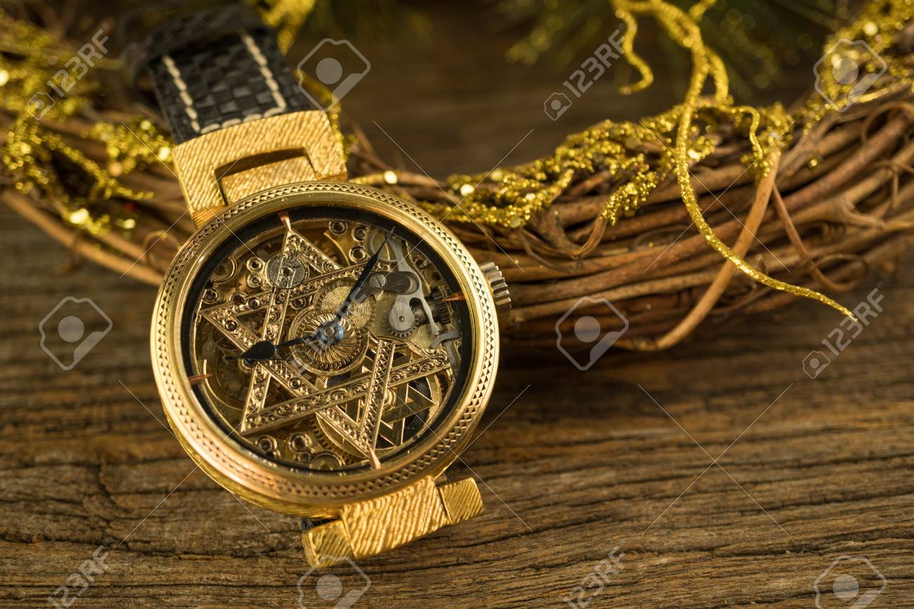 antique skeleton watch