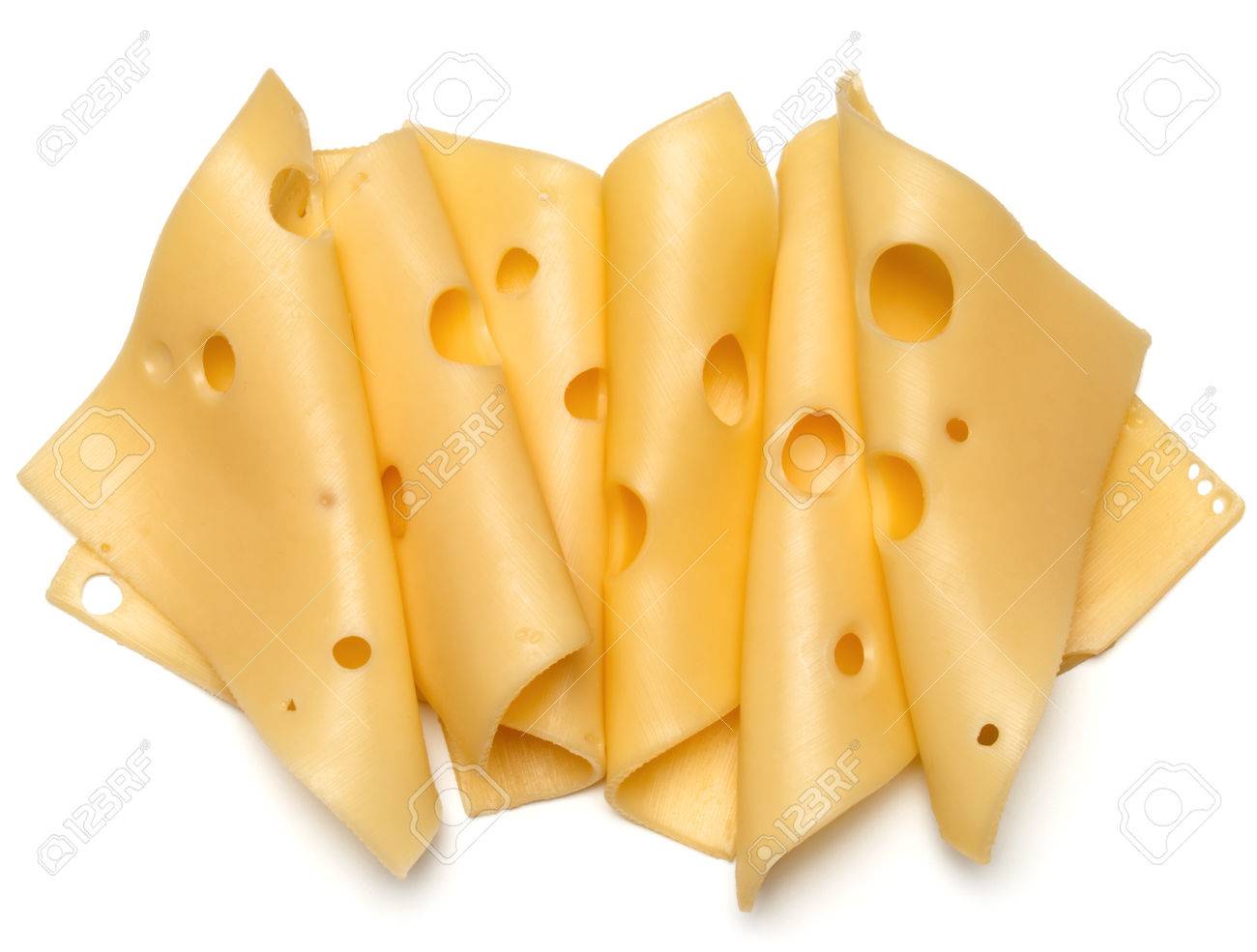 cheese slices isolated on white background cutout - 39158730 cheese slices isolated on white background cutout - 39158730