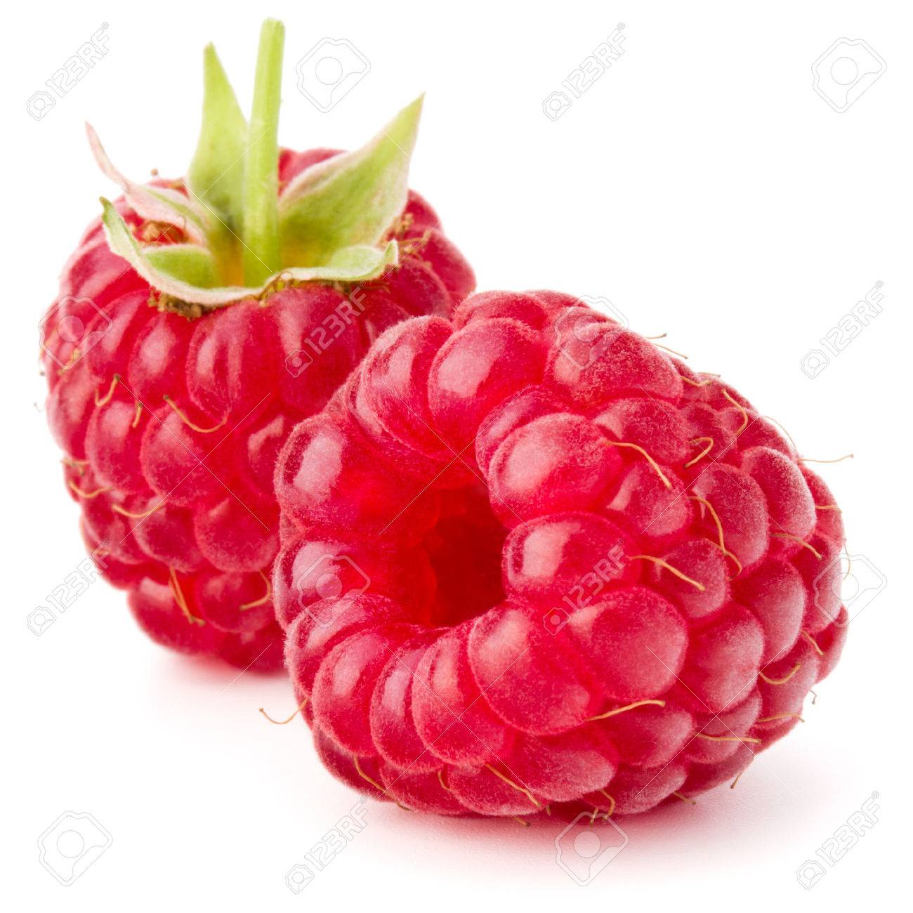 ripe raspberries isolated on white background close up - 53853558 ripe raspberries isolated on white background close up - 53853558