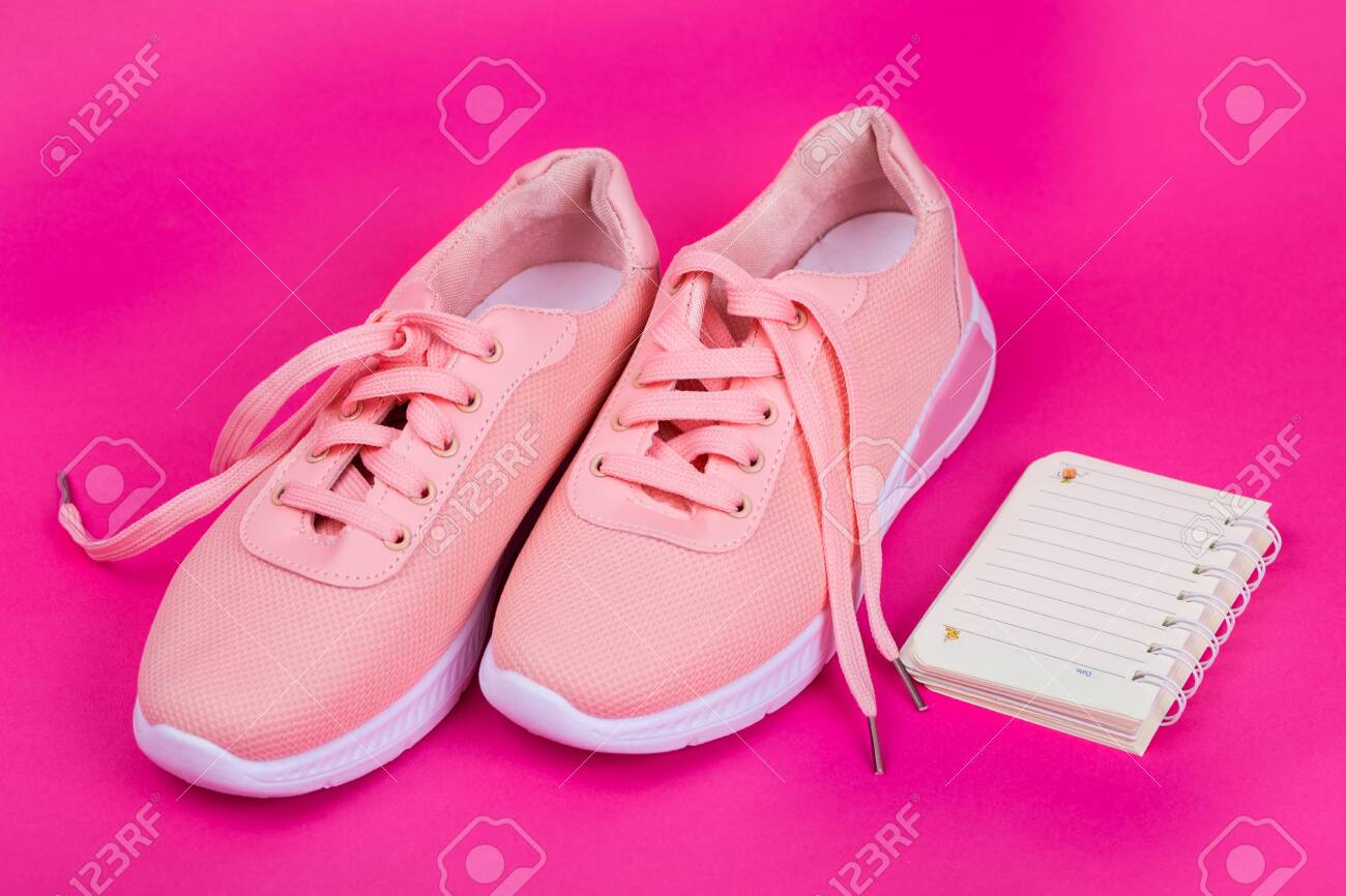 notebook sneakers
