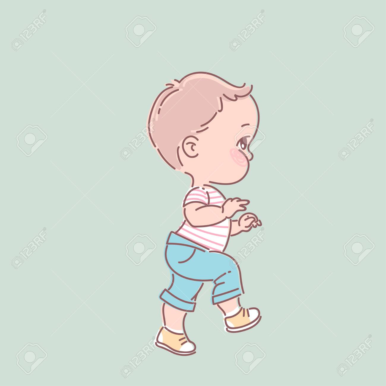 how long after first steps does baby walk