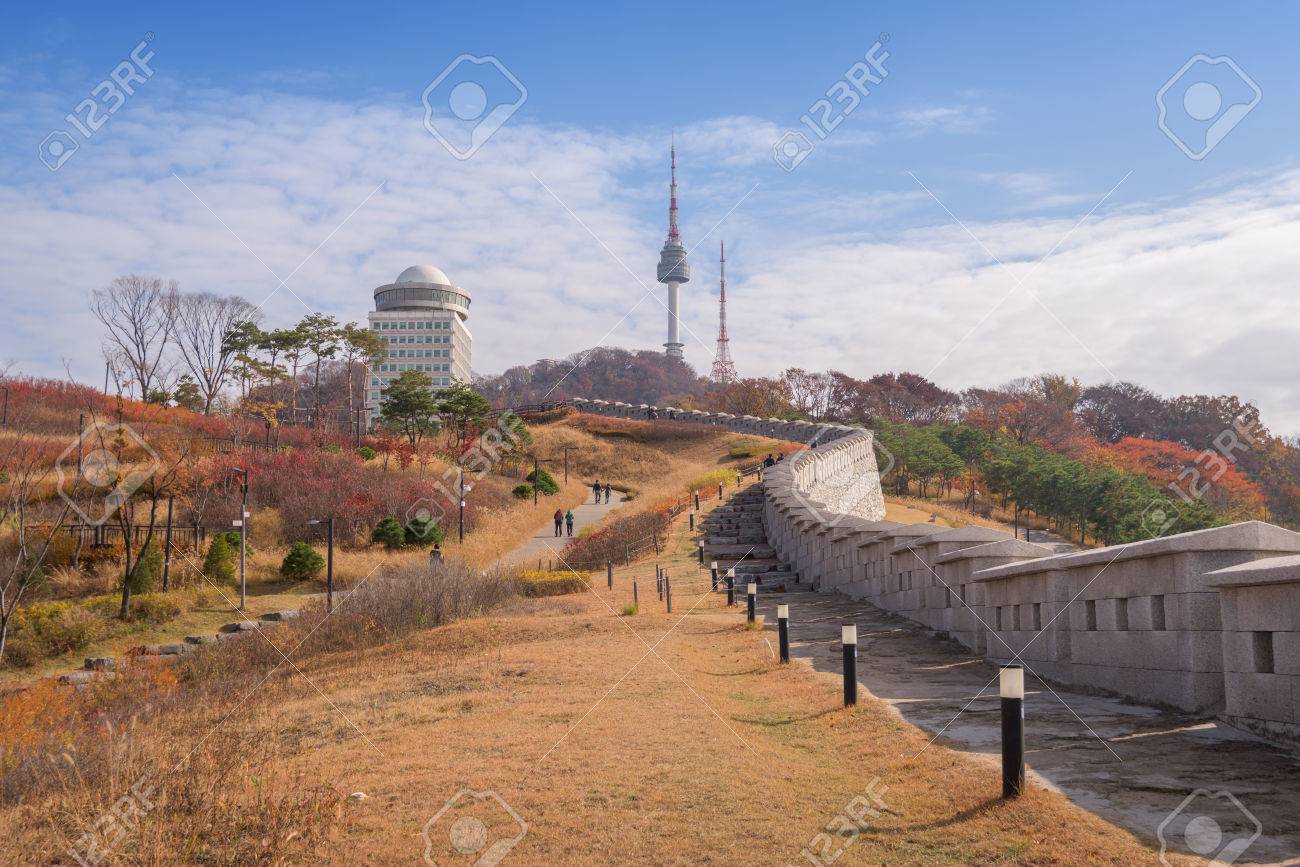 Namsan Park and N Seoul Tower, South Korea - 50812222 Namsan Park and N Seoul Tower, South Korea - 50812222