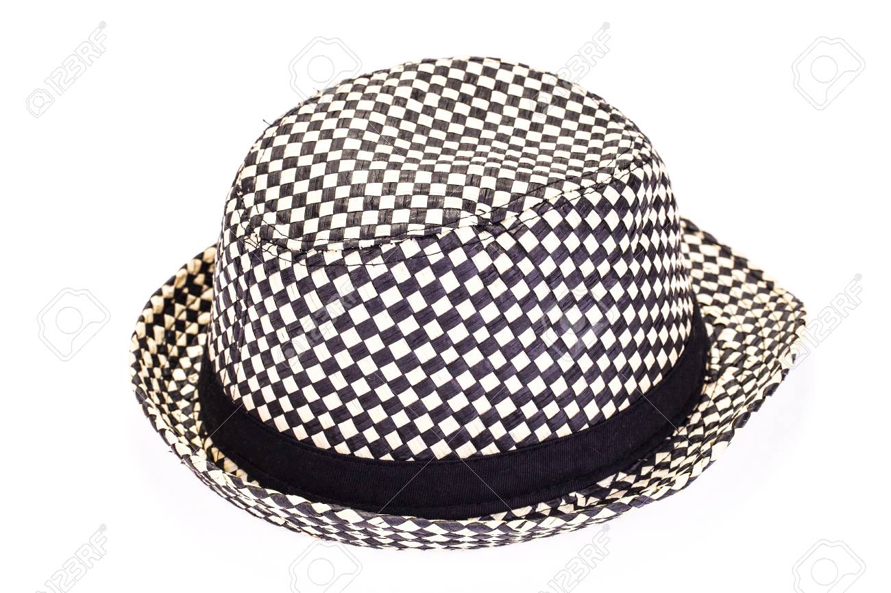 dark grey fedora hat