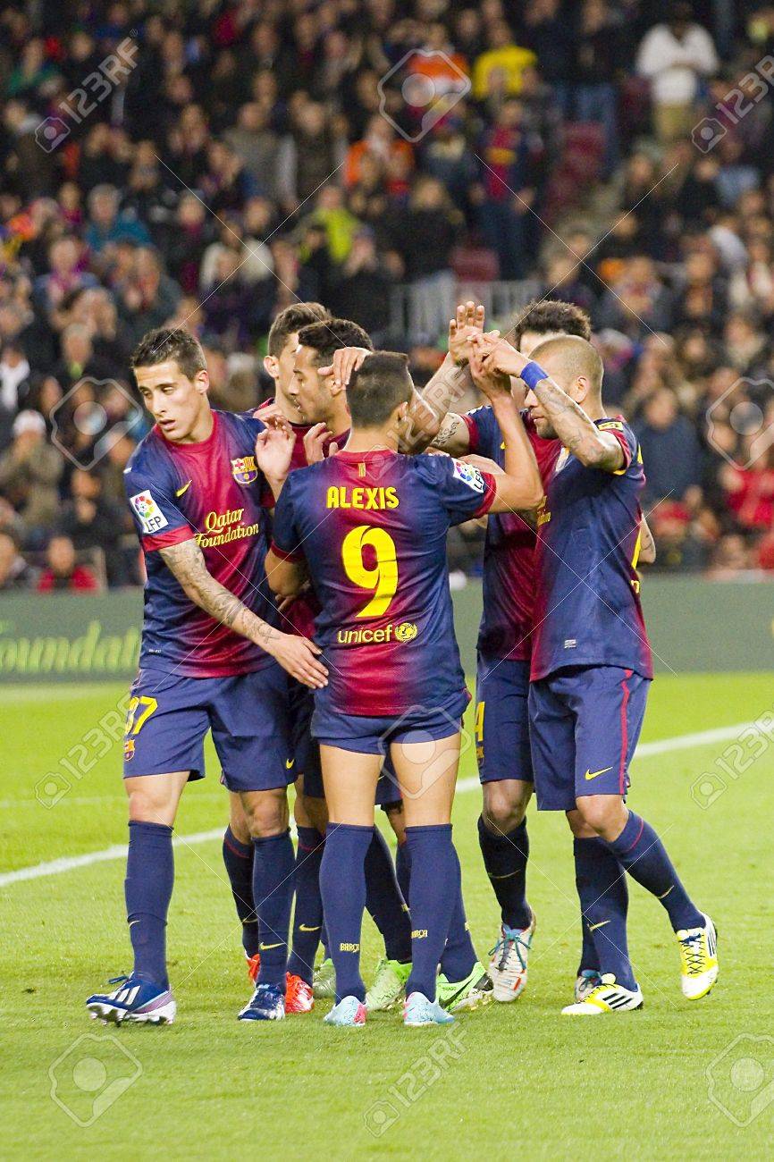 スペインのバルセロナで、2013 年 4 月 6 日に 5-0 で FC