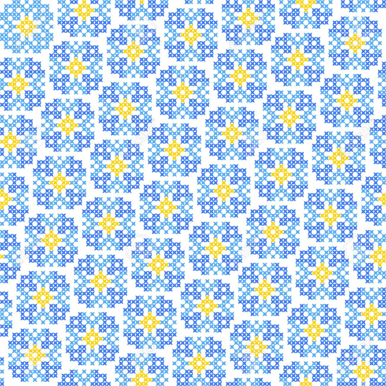 elegant senza soluzione di continuit ricamato tessitura di disegni astratti piatte fiordalisi punto croce with disegni astratti