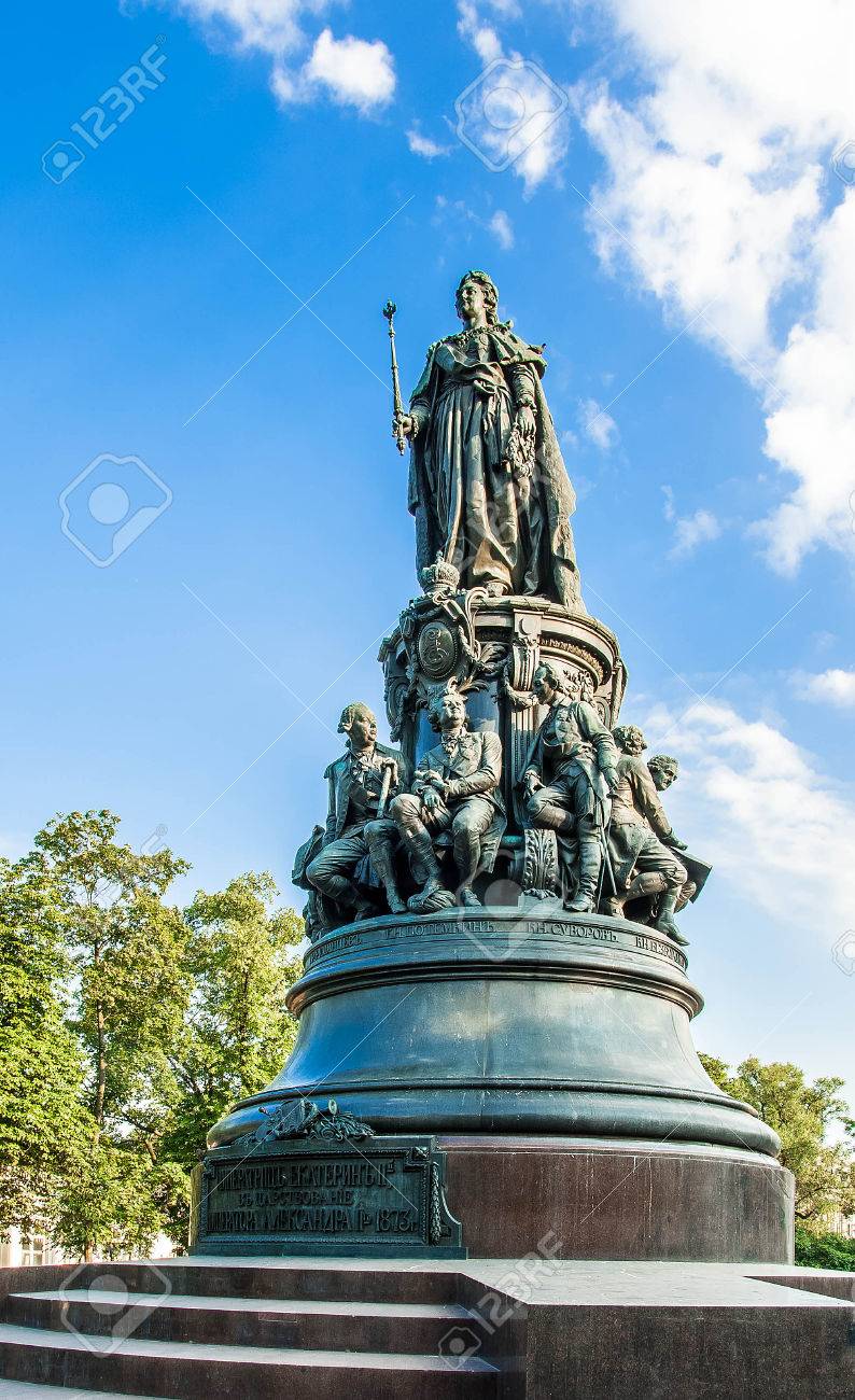 Monument to Catherine the Great in St. Petersburg: description, photo 86 Monument to Catherine the Great in St. Petersburg: description, photo 92