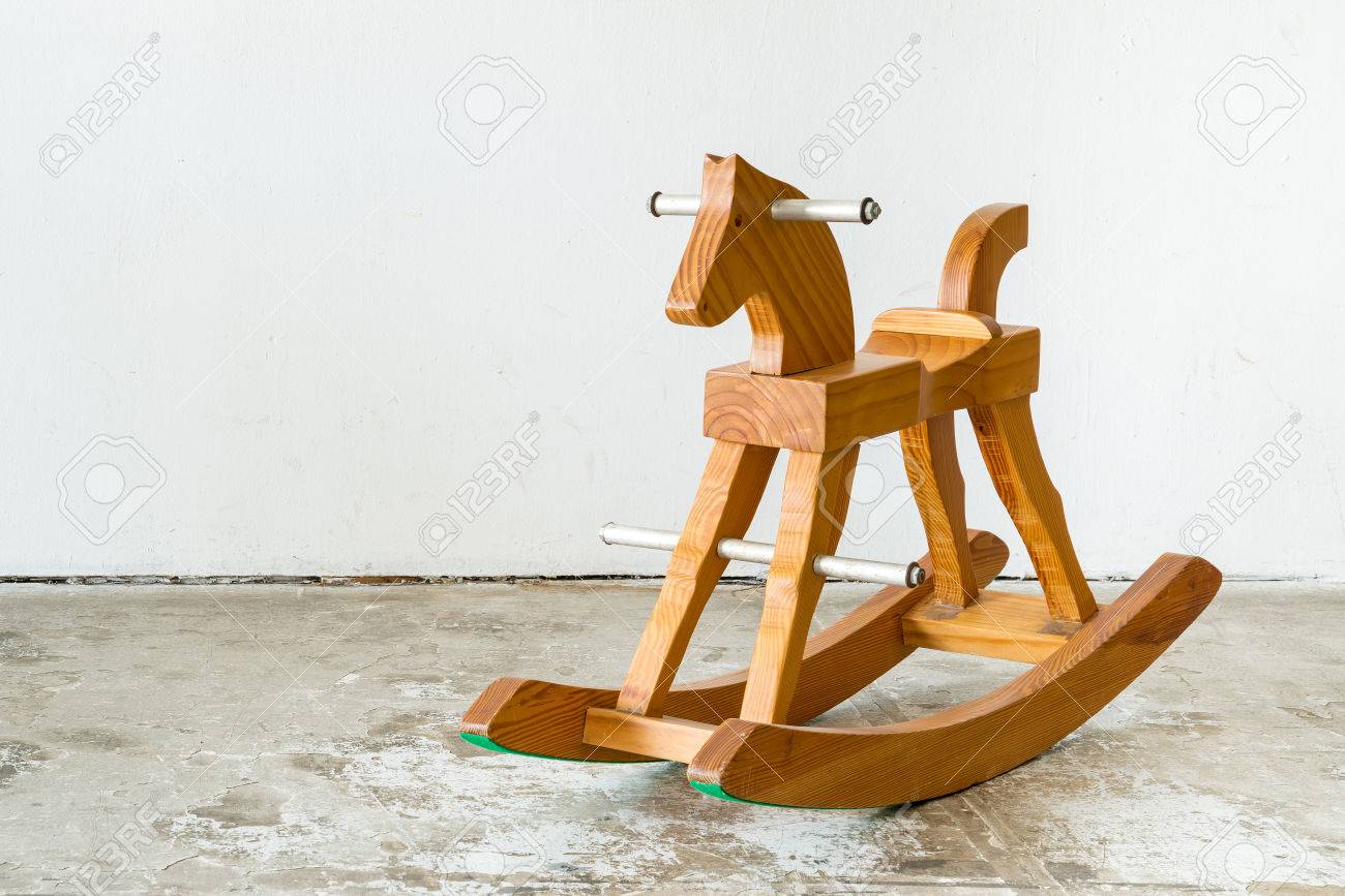 vintage rocking horse chair