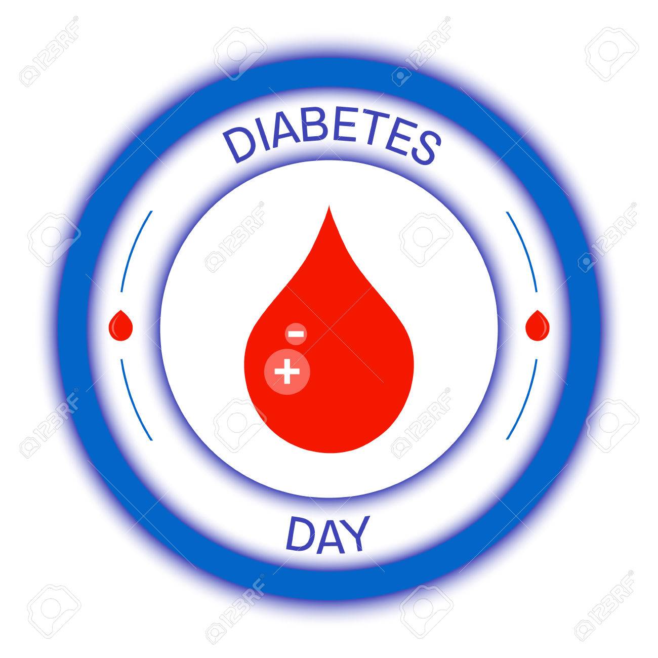 mes de conciencia de diabetes de imágenes azules mes de conciencia de diabetes de imágenes azules