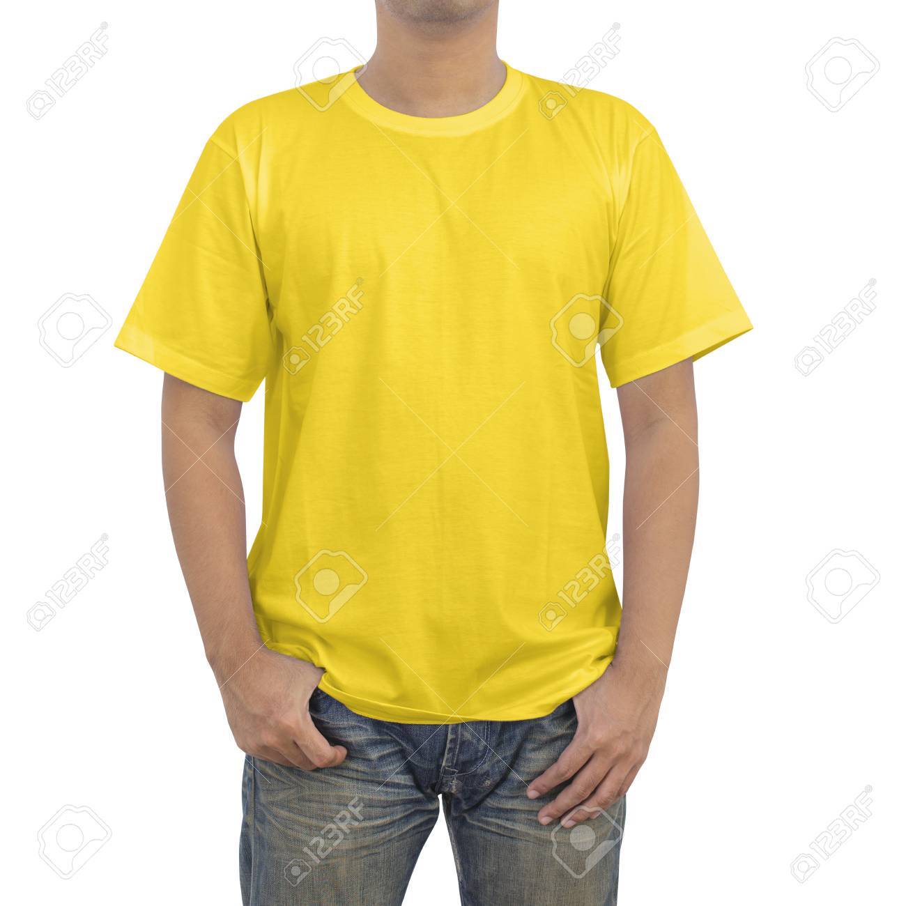 Men In A Blue Jeans And Yellow T Shirt On White Background Stock Photo Picture And Royalty Free Image Image Men In A Blue Jeans And Yellow T Shirt On White Background Stock Photo Picture And Royalty Free Image Image