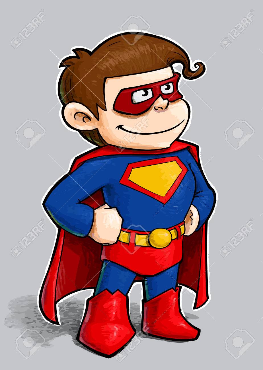 Ilustración De Dibujos Animados De Un Niño Vestido De Superhéroe. Ilustraciones Svg, Vectoriales, Clip Art Vectorizado Libre De Derechos. Image 79412555. Ilustración De Dibujos Animados De Un Niño Vestido De Superhéroe. Ilustraciones Svg, Vectoriales, Clip Art Vectorizado Libre De Derechos. Image 79412555.