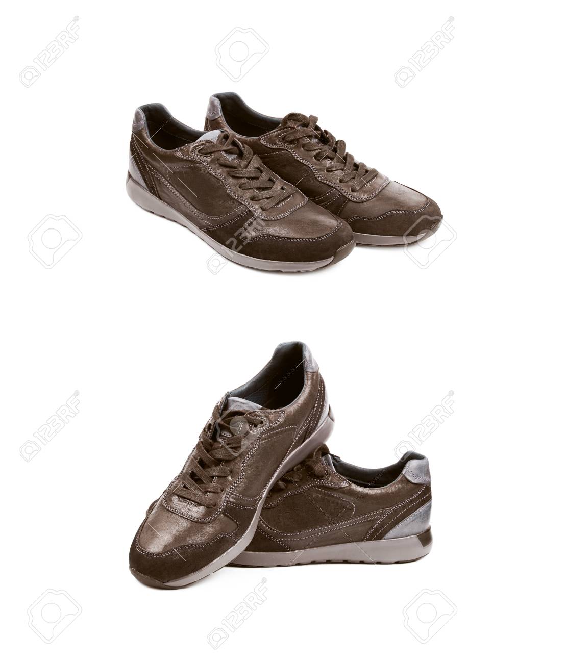 semi casual leather shoes