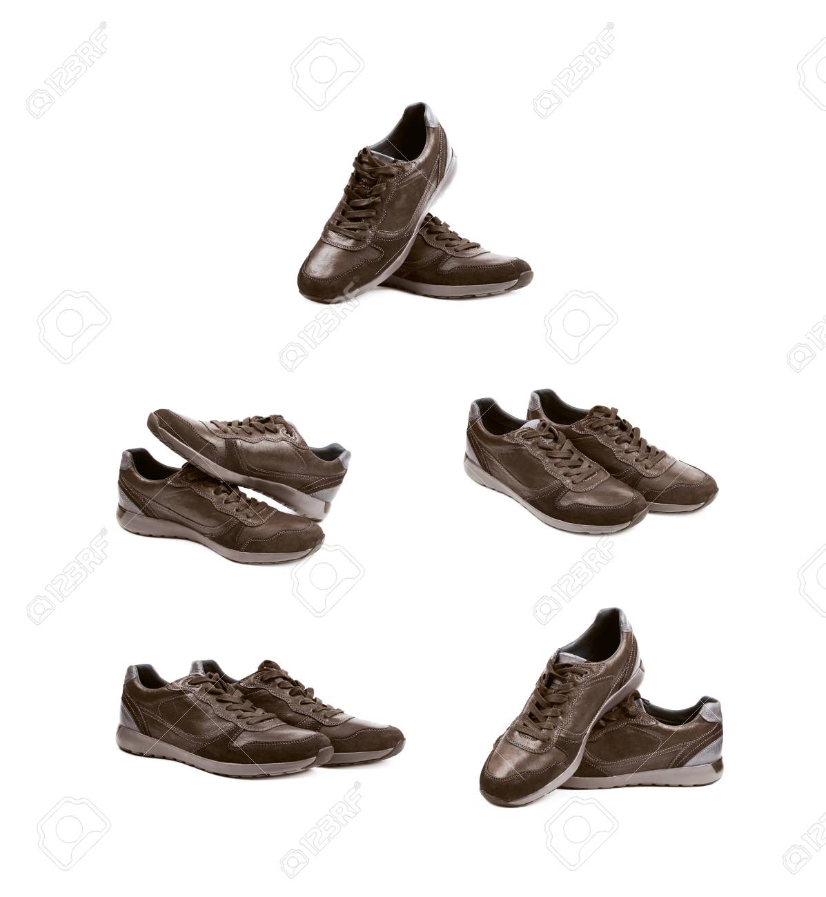 sport leather shoes
