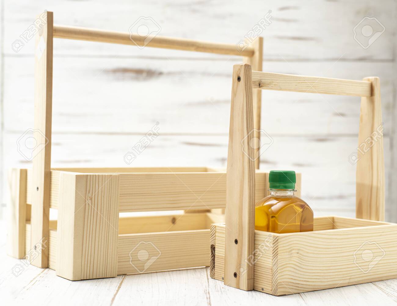 Wooden Boxes With A Jar Of Oil Decorative Boxes Made From Natural Stock Photo Picture And Royalty Free Image Image 153355605