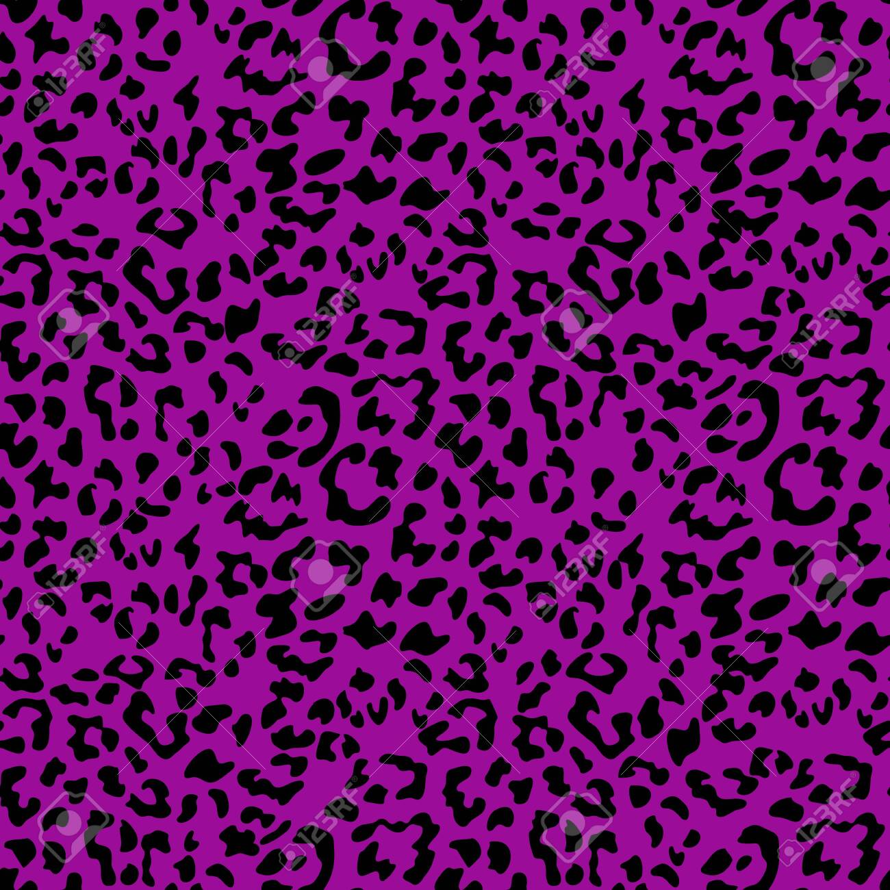 Purple Leopard Print Background. Animal Seamless Pattern With Hand Drawn  Leopard Spots. Purple Wallpaper. Vector Royalty Free SVG, Cliparts,  Vectors, and Stock Illustration. Image 156730162., image size:1300x1300