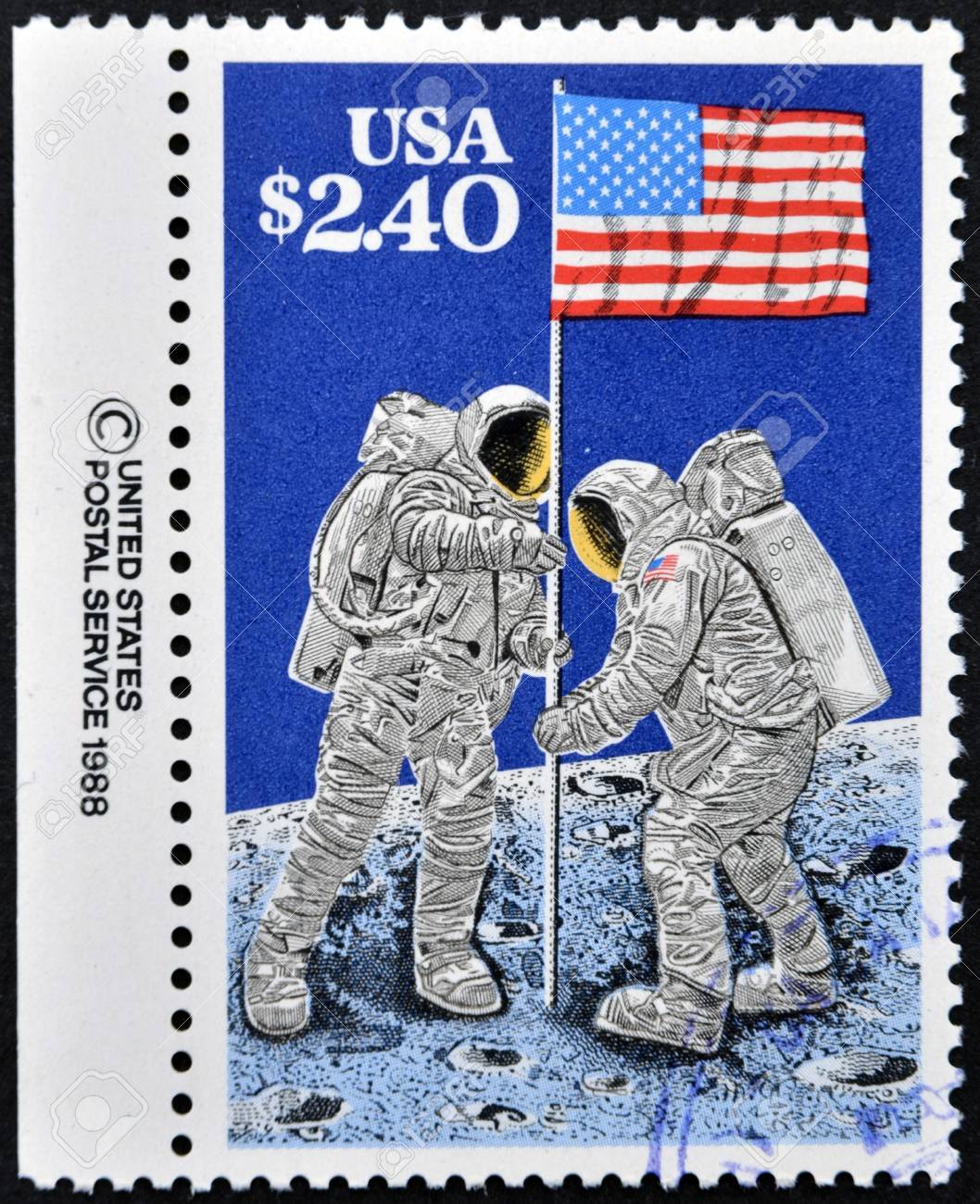 最大87%OFFクーポン アメリカ 月面着陸 切手 first man on the moon