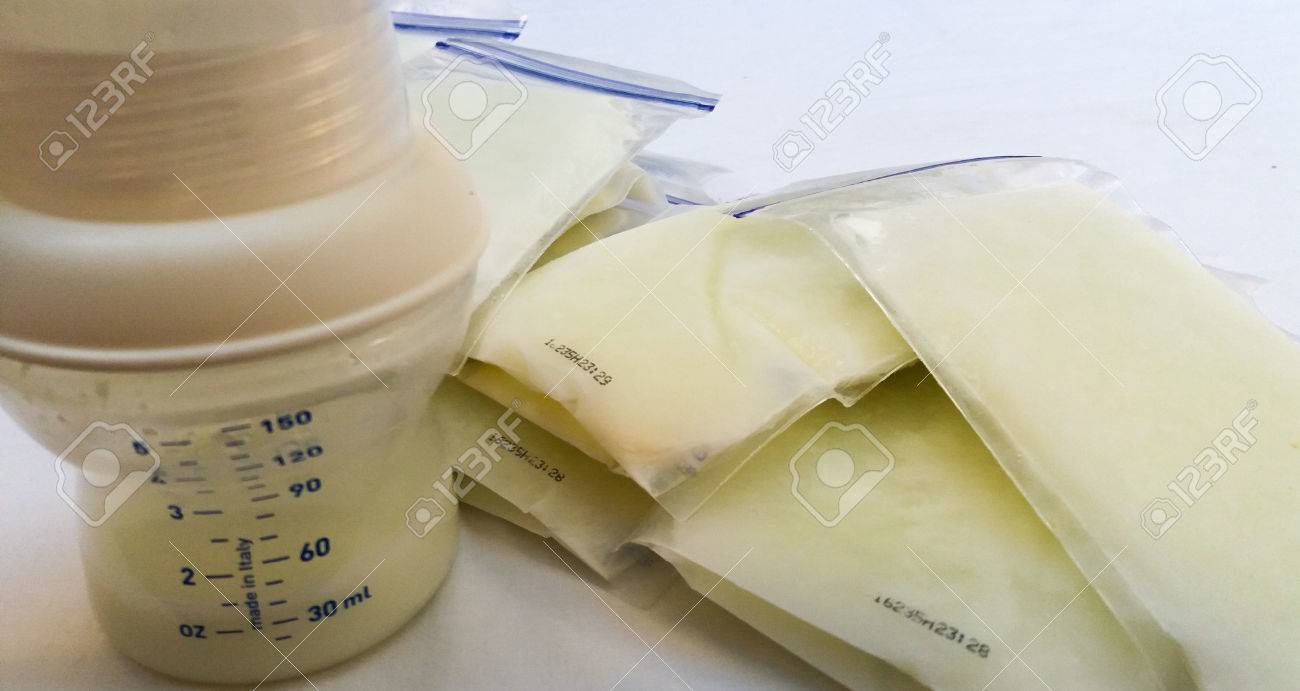 frozen breastmilk
