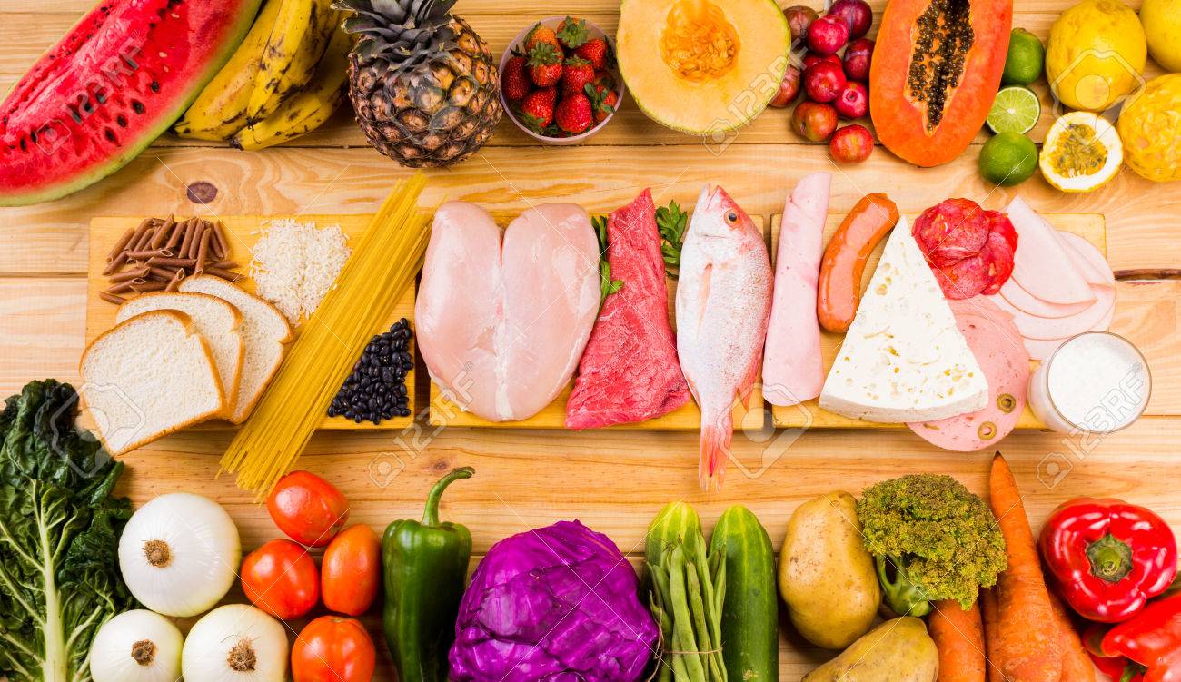 dieta de vegetales y proteinas