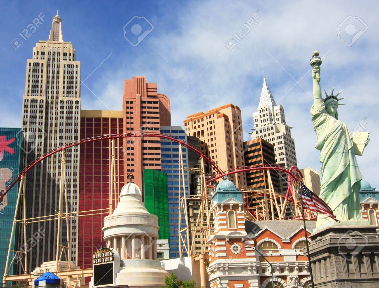 A sunny day at New York - New York taken in Las Vegas, Nevada, on March 16, 2011. - 9561586 A sunny day at New York - New York taken in Las Vegas, Nevada, on March 16, 2011. - 9561586