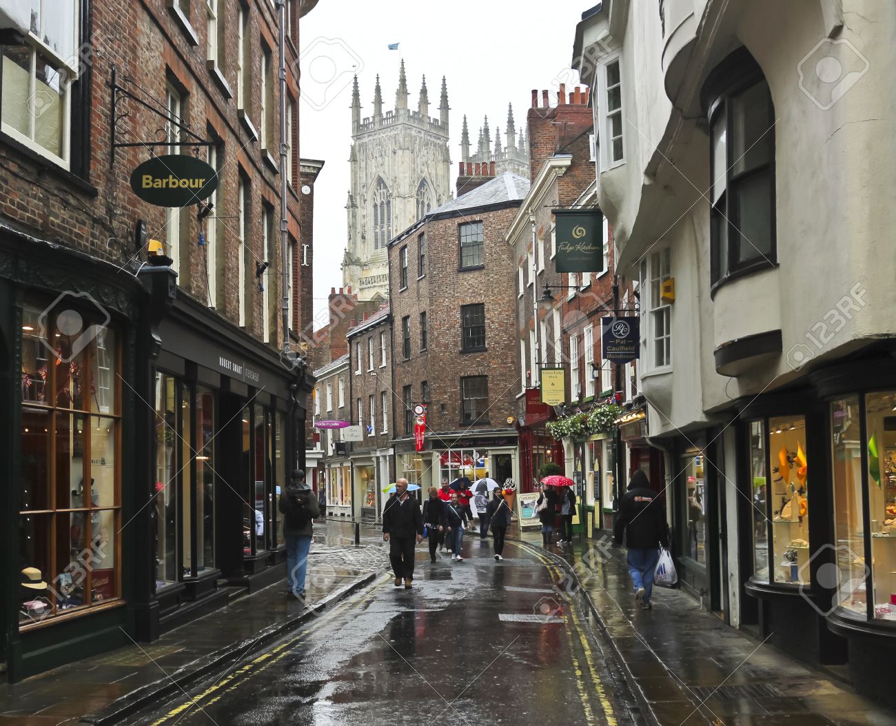 york england july 6 low petergate street on july 6 2012