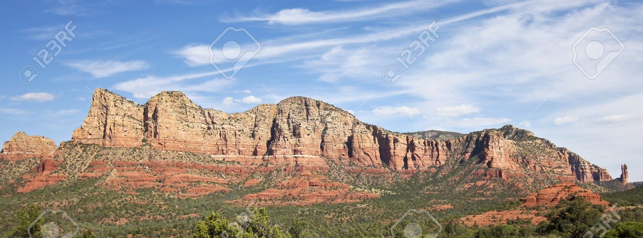 a view of sedona arizona s red rocks formations gibraltar lee