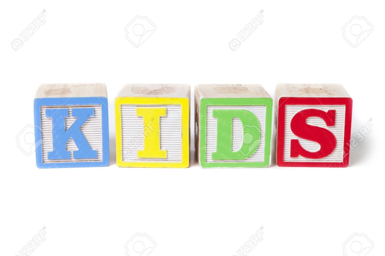 kids alphabet blocks