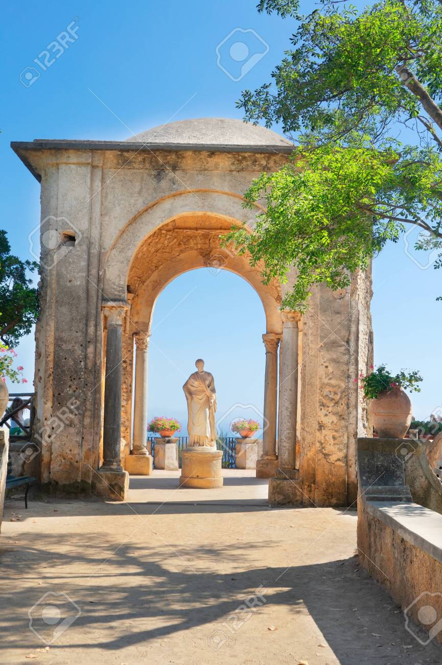 beautiful details of Ravello village at summer, Amalfi coast of Italy - 149380148 beautiful details of Ravello village at summer, Amalfi coast of Italy - 149380148