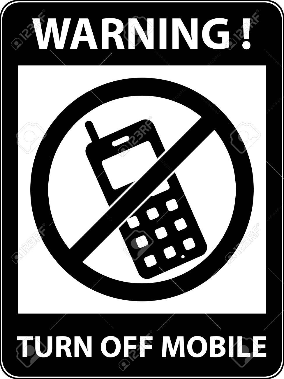 no phone telephone cellphone and smartphone prohibited symbol sign indicating the prohibition or