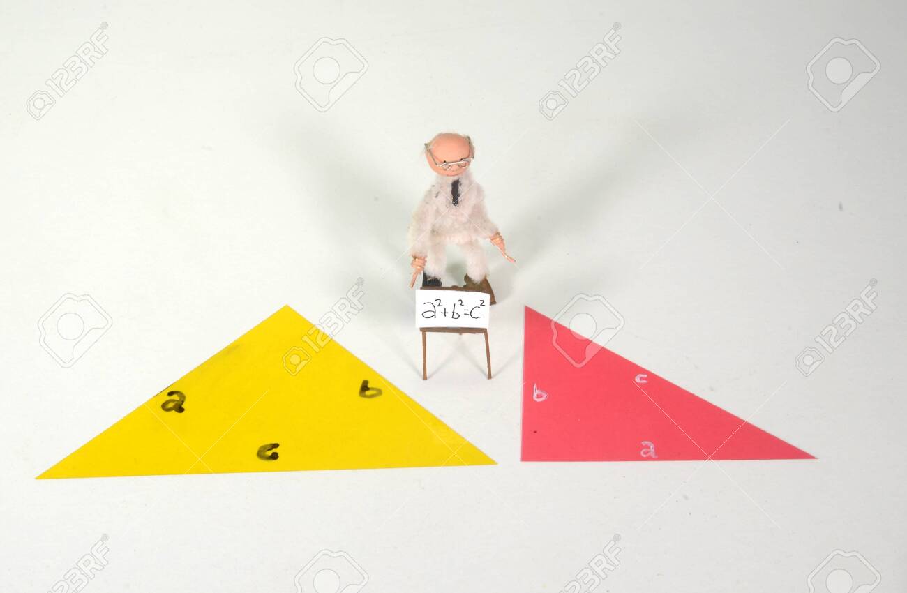Geometric Model Setup Describes The Pythagoras Formula With An Isosceles And A 3 4 5 Triangle Stock Photo Picture And Royalty Free Image Image Geometric Model Setup Describes The Pythagoras Formula With An Isosceles And A 3 4 5 Triangle Stock Photo Picture And Royalty Free Image Image