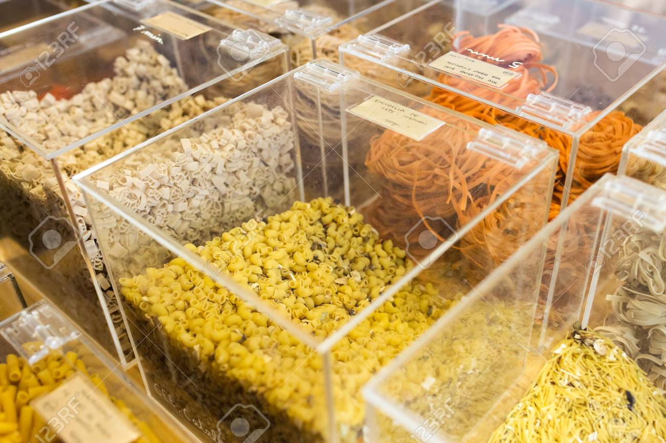 Bulk In An Organic Store. Stock Photo 