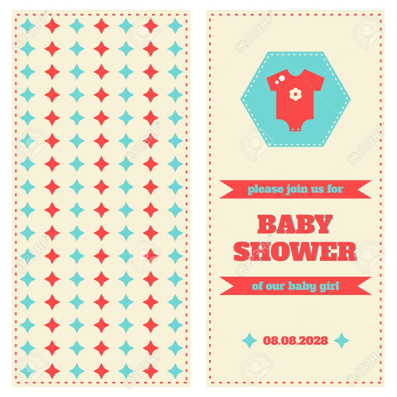 baby card design template baby shower card two side card welcome welcome cards template