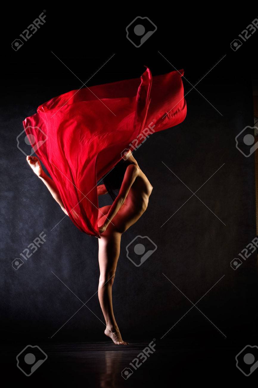 studio dance shot with