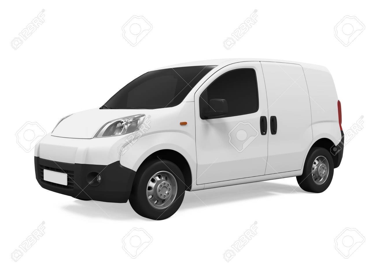 Delivery Van Isolated - 62346245 Delivery Van Isolated - 62346245
