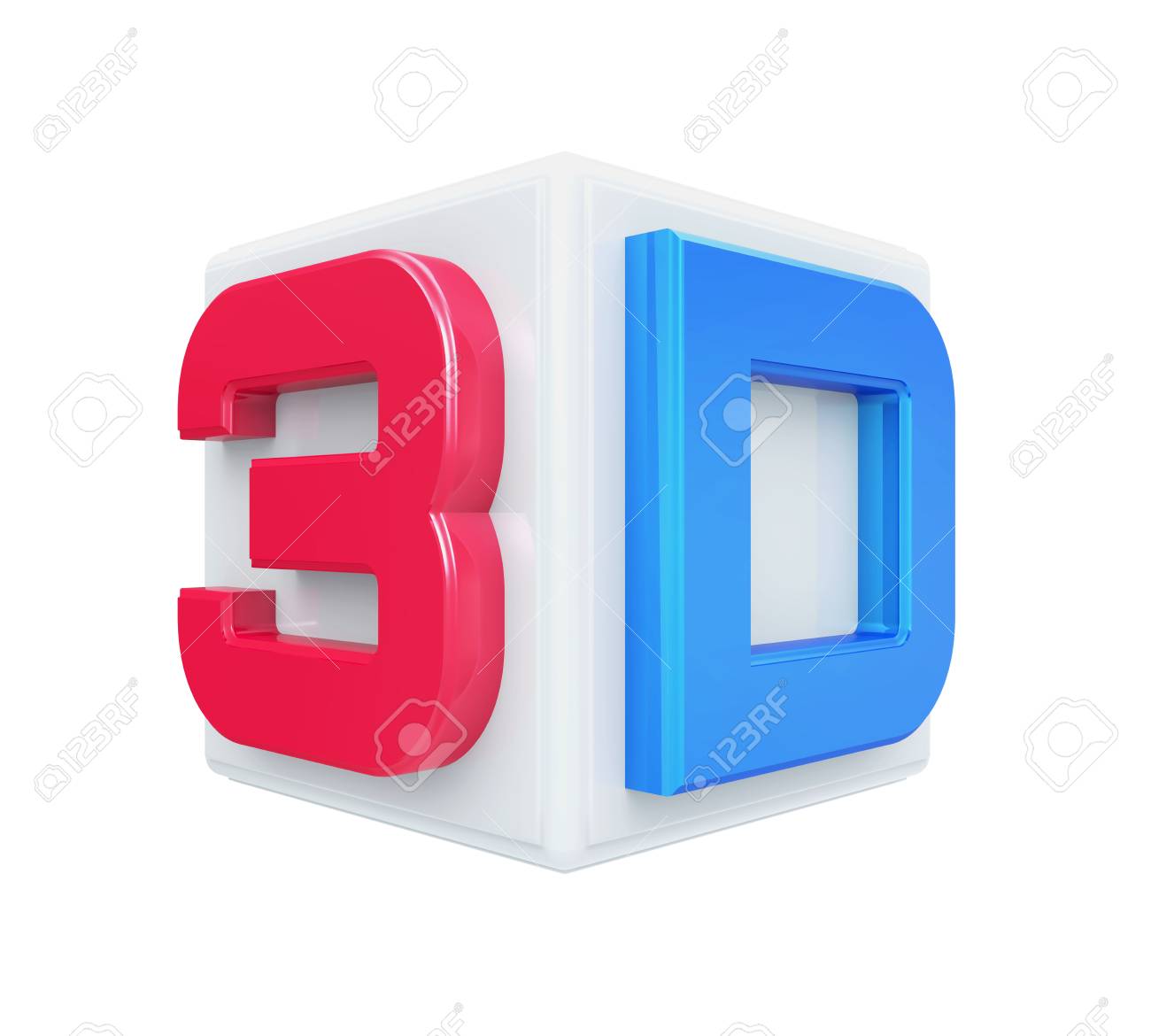 3d Cinema Logo Stock Photo Picture And Royalty Free Image Image 78054657